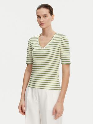 Weekend Max Mara T-Shirt Opzione 2515941012 Zielony Regular Fit