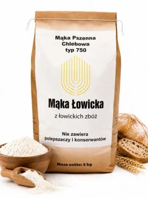 Mąka na CHLEB PROSTO Z MŁYNA pszenna typ 750 5kg