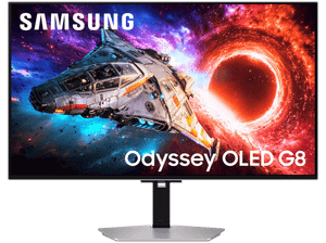 Monitor SAMSUNG LS32HG800SUXEN 32 UHD 4K QD-OLED 0.03ms 240Hz FreeSync Premium Pro G-Sync Srebrny