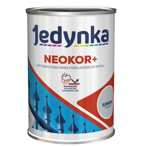 Farba antykorozyjna Neokor+ aluminiowa 1 l Jedynka
