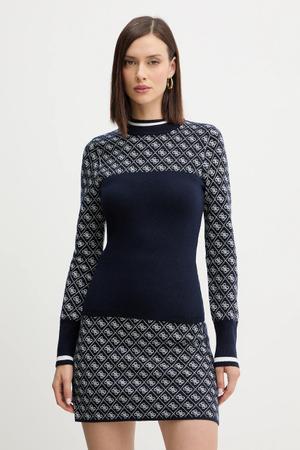 Guess sweter z dodatkiem wełny AUBREY