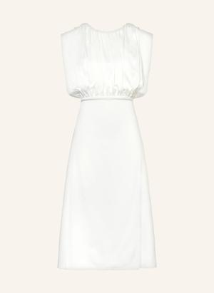 Jil Sander Sukienka Satynowa weiss