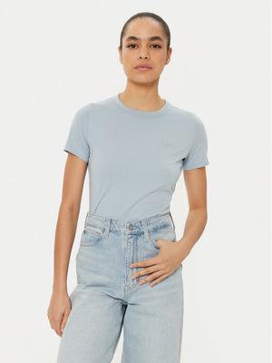 BOSS T-Shirt C_Elogo 50535322 Niebieski jasny Regular Fit