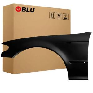 BLU Błotnik BMW 3 E46 668 lewy czarny 01-05 przód sedan kombi FL