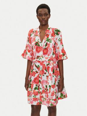 Iconique Sukienka letnia IC25-045 Kolorowy Relaxed Fit