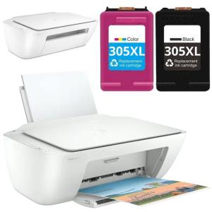 Drukarka Wielofunkcyjna Kolorowa Skaner HP DeskJet 2320 + Tusze 305XL