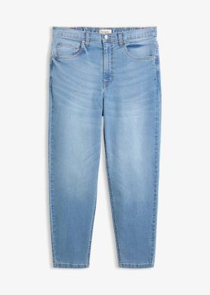 Jeansy Mom high waist cropped
