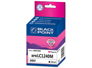 Tusz BLACK POINT BPBLC1240M Zamiennik do Brother LC1240M