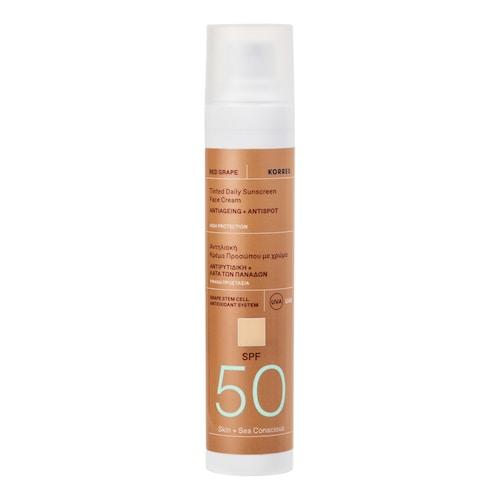 RED GRAPE - Koloryzujący krem ochronny do twarzy SPF50