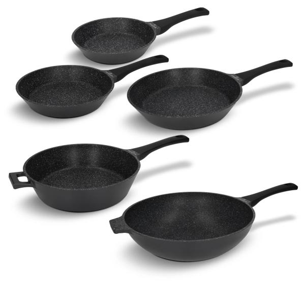 Zestaw patelni 5 el. Black Stone Zwieger