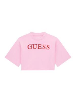 Guess T-Shirt J6RI11 KCNQ4 Różowy Oversize