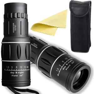 MONOKULAR LUNETA 16X52 Bak-4 DZIEŃ NOC LORNETKA SURVIVAL TURYSTYCZNA