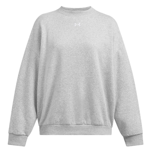 UNDER ARMOUR bluza dresowa damska Rival Fleece OS Crew szara (S)