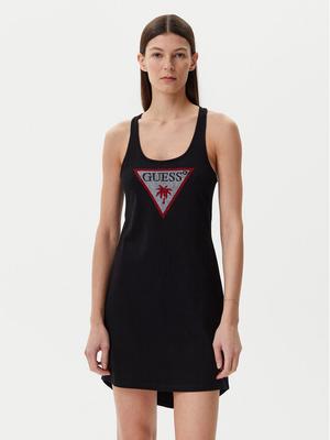 Guess Sukienka letnia E5GP01 I3Z14 Czarny Regular Fit