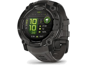 Smartwatch GARMIN Instinct 3 50 mm AMOLED z paskiem w kolorze Charcoal 010-03020-00