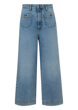 Dżinsy Culotte Catie / Slim Fit / High Rise