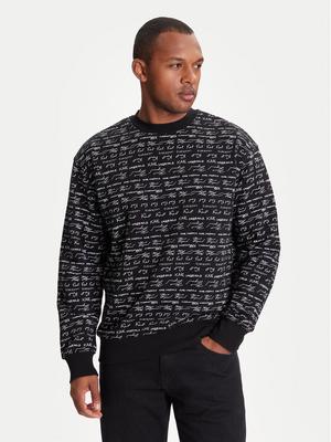 KARL LAGERFELD Bluza 705109 553910 Czarny Regular Fit