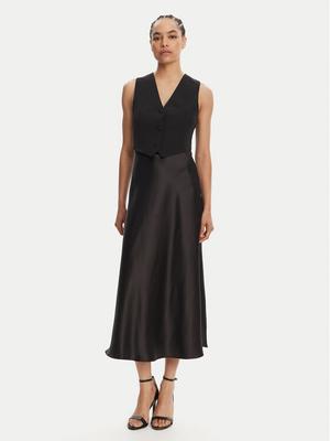 Liu Jo Sukienka koktajlowa WA5271 TS896 Czarny Regular Fit