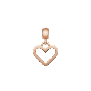 Daniel Wellington DW Charm Heart 12x6mm Rose Gold
