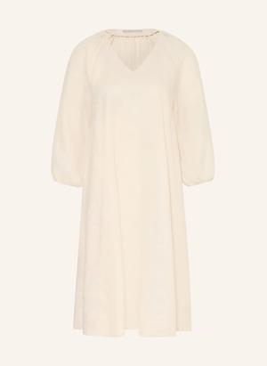 (The Mercer) N.Y. Sukienka Lniana Z Rękawami 3/4 beige