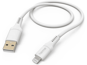 Kabel HAMA Ładujący/data Flexible USB-A - Lightning 1.5m Biały