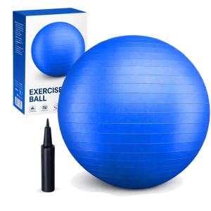 Piłka Gimnastyczna Rehabilitacyjna Fitness Anti Burst z Pompką 65cm