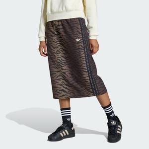 SPÓDNICA SLIM AOP TWILL SKIRT