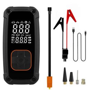 URZĄDZENIE ROZRUCHOWE Z KOMPRESOREM JUMP STARTER DO ODPALANIA SAMOCHODU 4w1