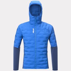 MILLET kurtka trekkingowa męska M WHITE HYBRID HOODIE M niebieska (L)