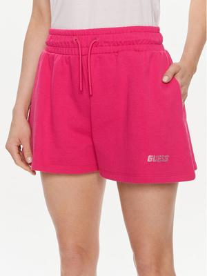 Guess Szorty sportowe Eleanora V4RD04 KC5O0 Różowy Relaxed Fit