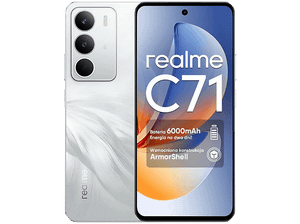 Smartfon REALME C71 4/256GB Biały
