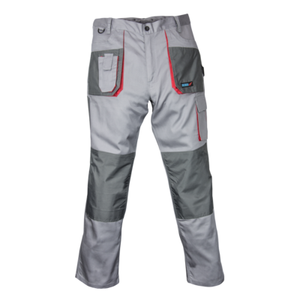 Spodnie ochronne DEDRA BH3SP- XL XL(56), szare, Comfort line 190g/m2