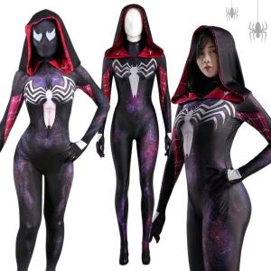 STRÓJ KOSTIUM PRZEBRANIE GWEN SYMBIOT COSPLAY SKIN NA BAL FESTIWAL 152 158