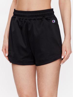 Champion Szorty sportowe 116261 Czarny Regular Fit