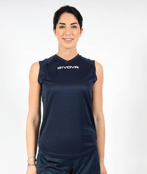 GIVOVA koszulka bezrękawnik unisex ONE niebieski (M)