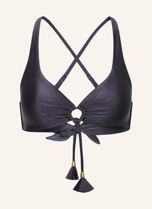 Seafolly Top Bikini Typu Braletka Belle Z Wycięciem blau