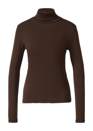 Slim fit długi rękaw z golfem