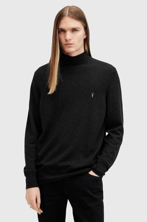 AllSaints sweter wełniany KILBURN MOCK