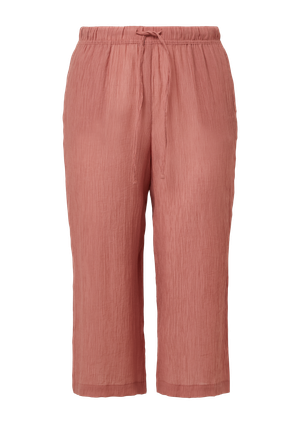 Spodnie culottes z mieszanki wiskozy