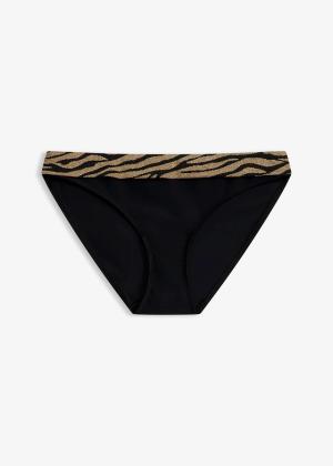 Figi bikini z błyszczącego materiału