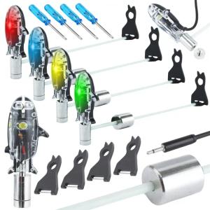 ZESTAW 4X SWINGER ELEKTRONICZNY SYGNALIZATOR BRAŃ JACK 2,5MM HOKKAIDO PRO