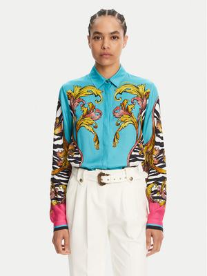 Versace Jeans Couture Koszula 78HAL2P1 Niebieski Regular Fit
