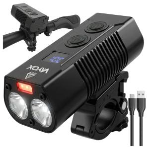 LAMPKA ROWEROWA PRZEDNIA LED USB POWERBANK OŚWIETLENIE PRZÓD PRO VAYOX