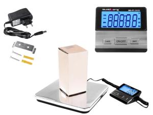 WAGA PLATFORMOWA Steinberg 200 kg / 50g Paczkowa Akumulatorowo-Sieciowa