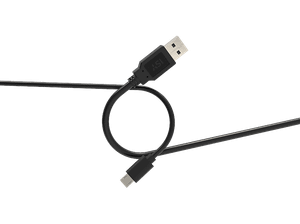 Kabel USB-A - micro USB ISY IUC-1015 0.75m Czarny