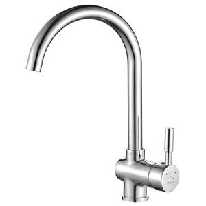Bateria zlewozmywakowa stojąca z wylewką U LETE BKU 068D chrom Kuchinox