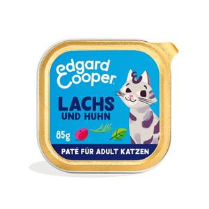 Edgard & Cooper mokra karma dla kota Adult Paté Łosoś i kurczak 64x85 g