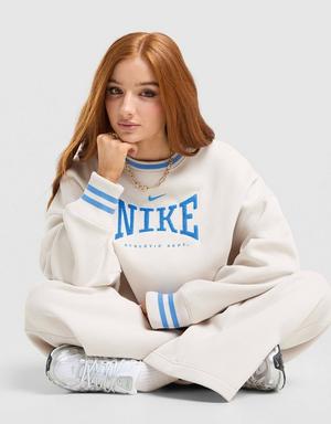 Nike Bluza W Nk Phnx Flc Os Crew