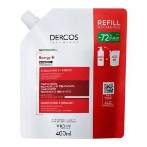VICHY DERCOS Energy Szampon Wzmacniający Włosy - 400ml REFILL