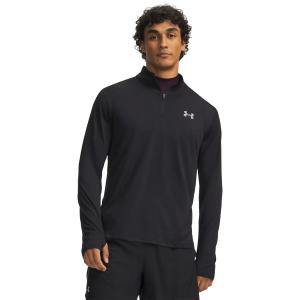 Under Armour UA Tech Utility 1/4 Zip męska bluza treningowa rozpinana szybkoschnąca czarna (XL)